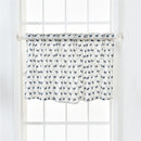 Short Curtain Shading Curtains Home Decor for Window Screen (Sea Whale)