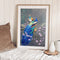 Peacock Oil Paint By Numbers DIY Acrylic Painting on Canvas Wall Art Picture Kit