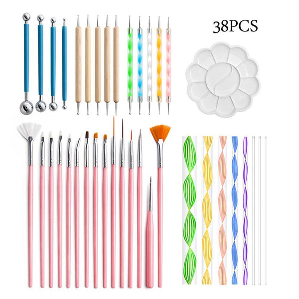 DIY Dotting Pen Paint Tray Clay Ceramic Tool Mandala Art Tools Sculpture