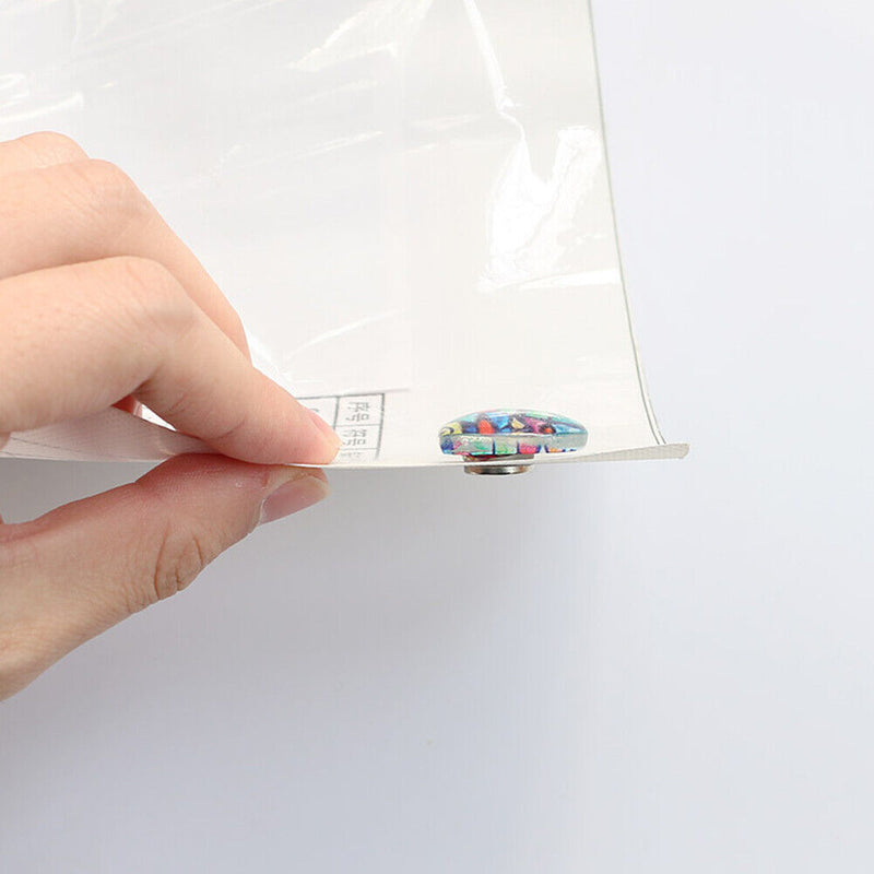 Rhinestone Painting Love Heart Shape Plastic Glitter Magnetic Painting Locato