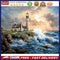 Oil Paint By Numbers Landscape Coloring Picture Drawing