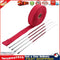 5m Thermal Exhaust Pipe Wrap Heat Resistant Cloth for Car Motorcycle (Red) Newly