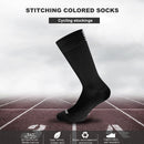 Compression Socks Men Women Sports Cycling Running Breathable Socks (Black)
