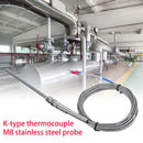 Heat-resistant K Type Stainless Steel Thermocouple Sensor Probe Meter (1m) Newly