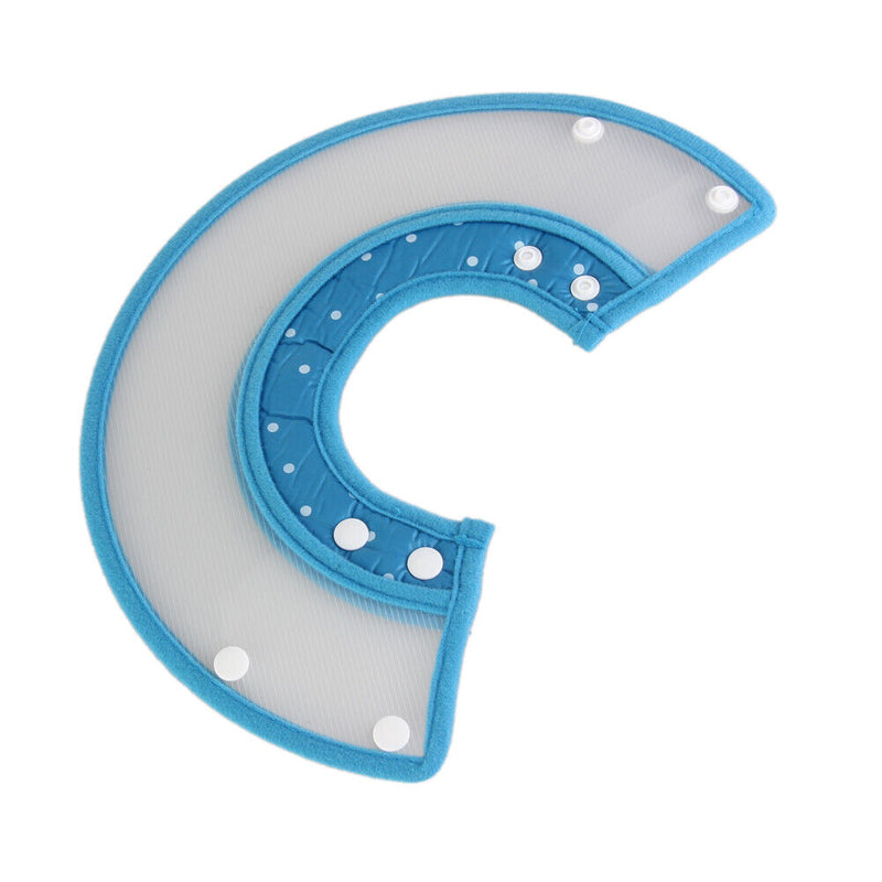 Pet Protective Collar Cover Anti Bite Wound Healing(Blue)(S) Newly