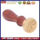 Retro Wax Seal Envelope Stamps DIY Plant Pattern Wedding Invitations Sealing