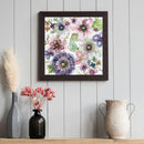 Ink Flower Oil Paint By Numbers Kit DIY Acrylic Painting Wall Art Picture C