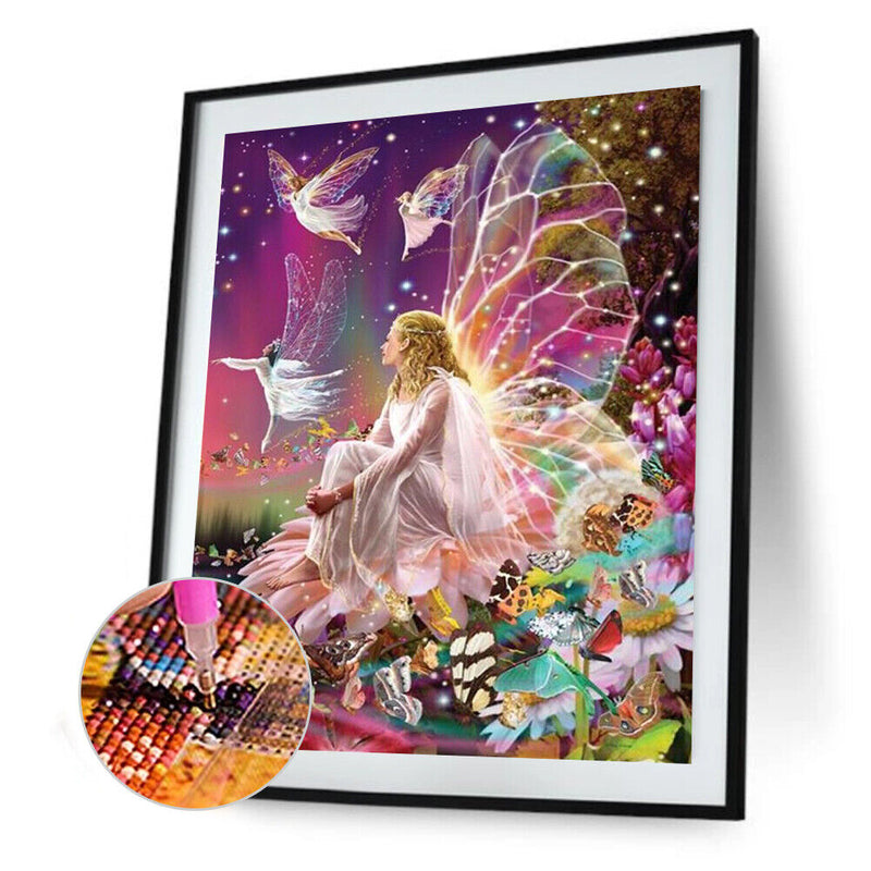 5D Diamond Painting DIY Angel Full Round Drill Mosaic Craft Home Decoration Gift