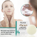 Silk Protein Soap Oil Control Face Deep Cleansing Mites Acne Remover Handmade