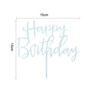 Decoration Gifts Acrylic Decor Cake Topper Party Supplies Happy Birthday