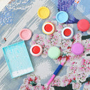 DIY Crafts Point Drill Nail Art Tools 4pcs Diamond Painting Clay + Storage Box