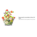 Salad Spinner Vegetable Lettuce Washer Dryer Serving Bowl Container Large