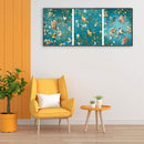Flower Bird Oil Paint by Numbers Hand Painted Frameless Picture Home Ornament