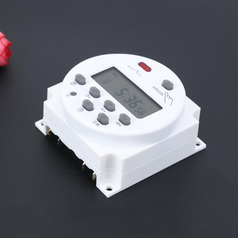 Digital LCD Display Power Timer Weekly Programmable Time Relay Switch(12V) Newly