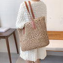 Summer Fashion Straw Woven Underarm Shoulder Bags Women Large Capacity Boho Tote