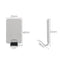 Self-adhesive Stainless Steel Hook Kitchen Wall Door Holder Hanger (1 Hook)