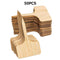 100x Wooden T-Shape Plant Labels Seed Potted Herbs Flowers Sign Tags Sticks