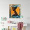 African Girl Oil Paint By Numbers Kit DIY Acrylic Painting on Canvas Crafts
