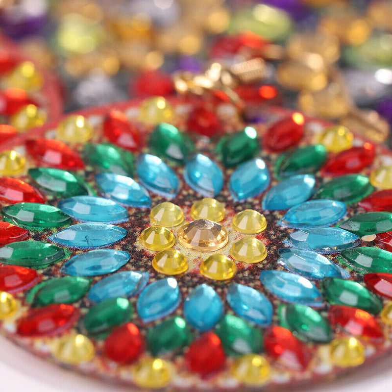 DIY Diamond Painting Mandala Patterns Stud Earrings for Women (RZ008) Newly