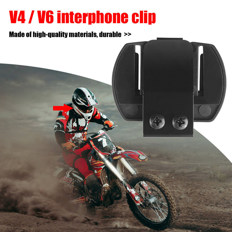 Intercom Bracket for V4 V6 Bluetooth Compatible Helmet Motorcycle Clip Headset