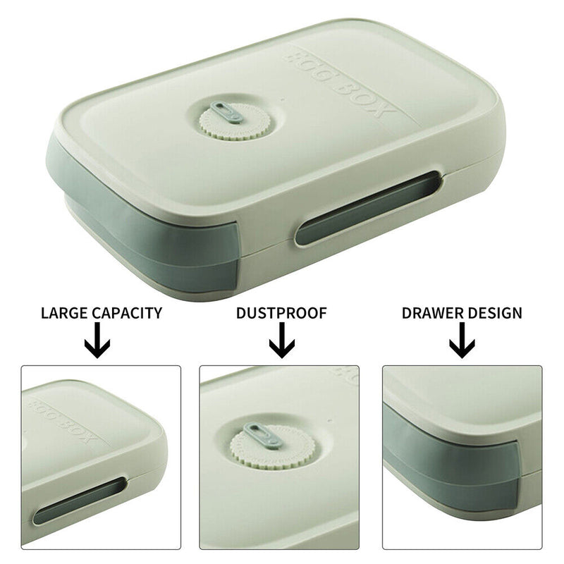 Drawer Refrigerator Egg Storage Box Fresh Keeping Kitchen Dumpling Tray Holders