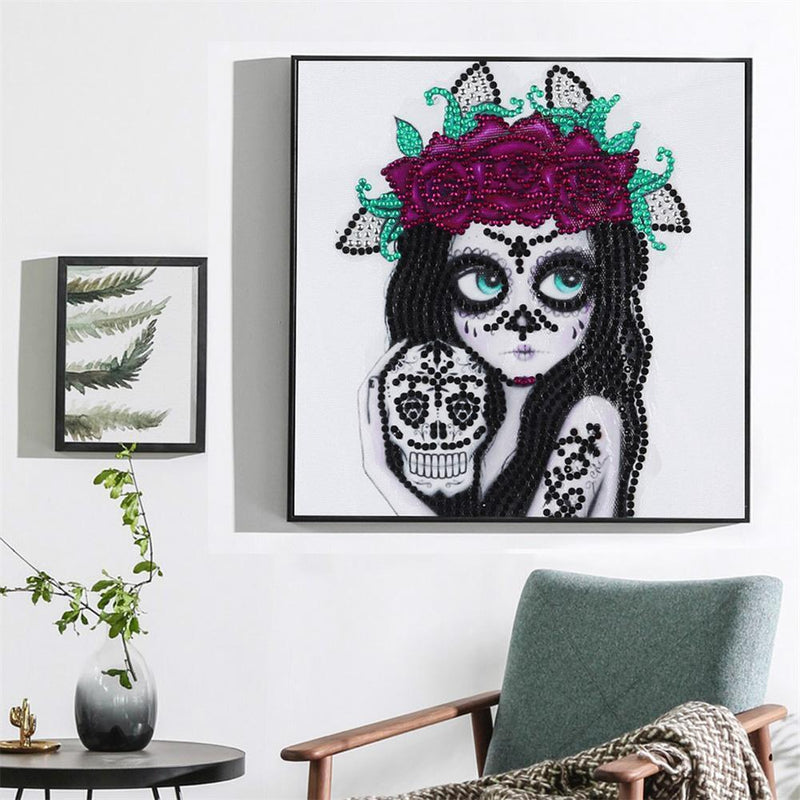 5D DIY Special-shaped Diamond Painting Cross Stitch Rhinestone Craft Home Decor