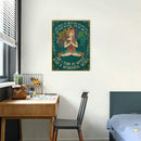 DIY Full Round Drill Diamond Painting 5D Retro Woman Poster Kit (sz1459)