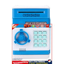 Piggy Bank ATM Machine Electronic Safe Money Jar for Boys Girls (Blue) Newly