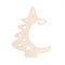 Xmas Tree Christmas Ornaments Christmas Tree Crafts Wood Slices with Stand