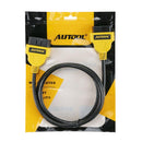 Autool Auto OBD2 16Pin 1.5m Extension Wire Diagnostic Adapter Cable Cord
