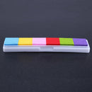 6 Colors Fingerprint Stamp Cushion DIY Scrapbooking Colorful Ink Pad Stamp De