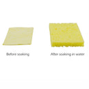 High Temperature Pads Yellow Soldering Iron Cleaning Sponge Electric Welding