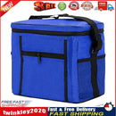 10L Waterproof Lunch Bags Outdoor Camp Picnic Insulated Bento Case (Blue) Newly