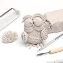 Polymer Clay DIY Sculpture Carving Modeling Pottery Art Tools Set (10pcs)