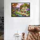 5D Diamond Painting DIY running water Full Round Drill Mosaic Picture