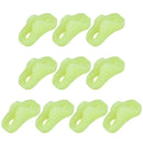 Camping Tent Fastener Rope Buckles Anti Slip Cord Adjuster Tools (10pcs)