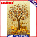 Golden Deer 5D DIY Diamond Painting Full Round Drill Picture Crafts Home Decor