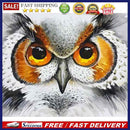 Diamond painting DIY round diamond owl series painting