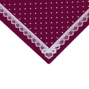 Heart Folding Washable Silicone Lace Dot Nail Art Hand Pad Manicure Mat(C) Newly