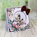 Metal Cutting Dies Stencil DIY Scrapbooking Paper Card Embossing Blessing Flower