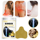 12pcs Ginger Medical Plaster Neck Muscle Lumbar Back Patch Cervical Pain Relief