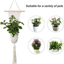 Holder Flower Pot Holder Basket Cotton Rope Flower Pot Flower Pot Hanging