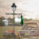 Multifunction Outdoor Camping Table Frame, Foldable, Adjustable Lat