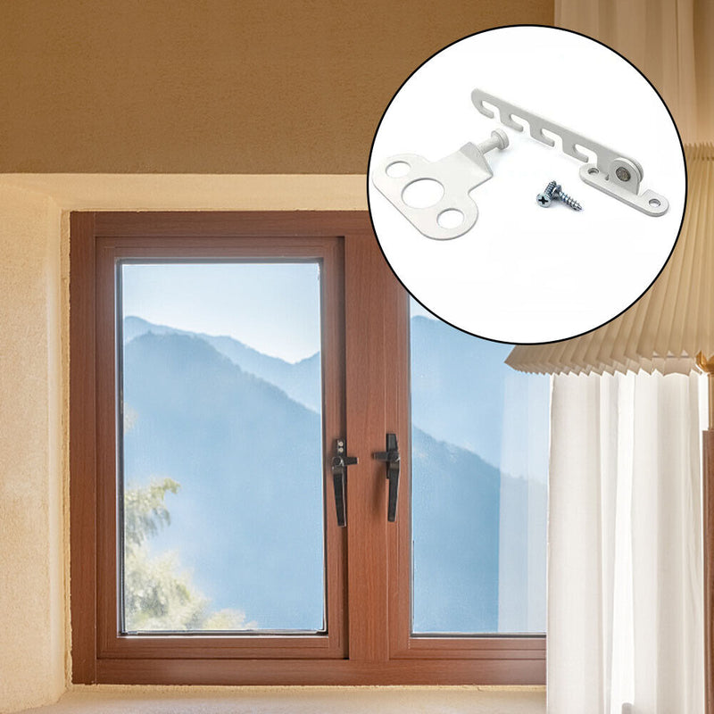 Window Limiter Position Stopper Casement Wind Brace Kids Safety Protector