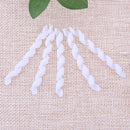 5pcs Bicycle Brake Cable Protector Anti-friction Bike Line Wrap(White) Newly