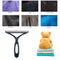 Lint Remover Pet Hair Fuzz Fabric Shaver Coat Clothes Fluff Brush (Blue)