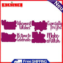 Paper Card Decor DIY Craft Embossing Stencils Love Letters Metal Cutting Dies