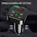 Car Wireless Bluetooth FM Transmitter MP3 Player USB Type-C Fast Charger Adapte`