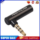 90 Degree Right Angled 3.5mm Male to Female Adapter Connector Plug (1pc)