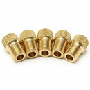 1x Bicycle Valve Adapter Conversion Head Brass Straight Nozzle Pattern L0Z1 X3Q8